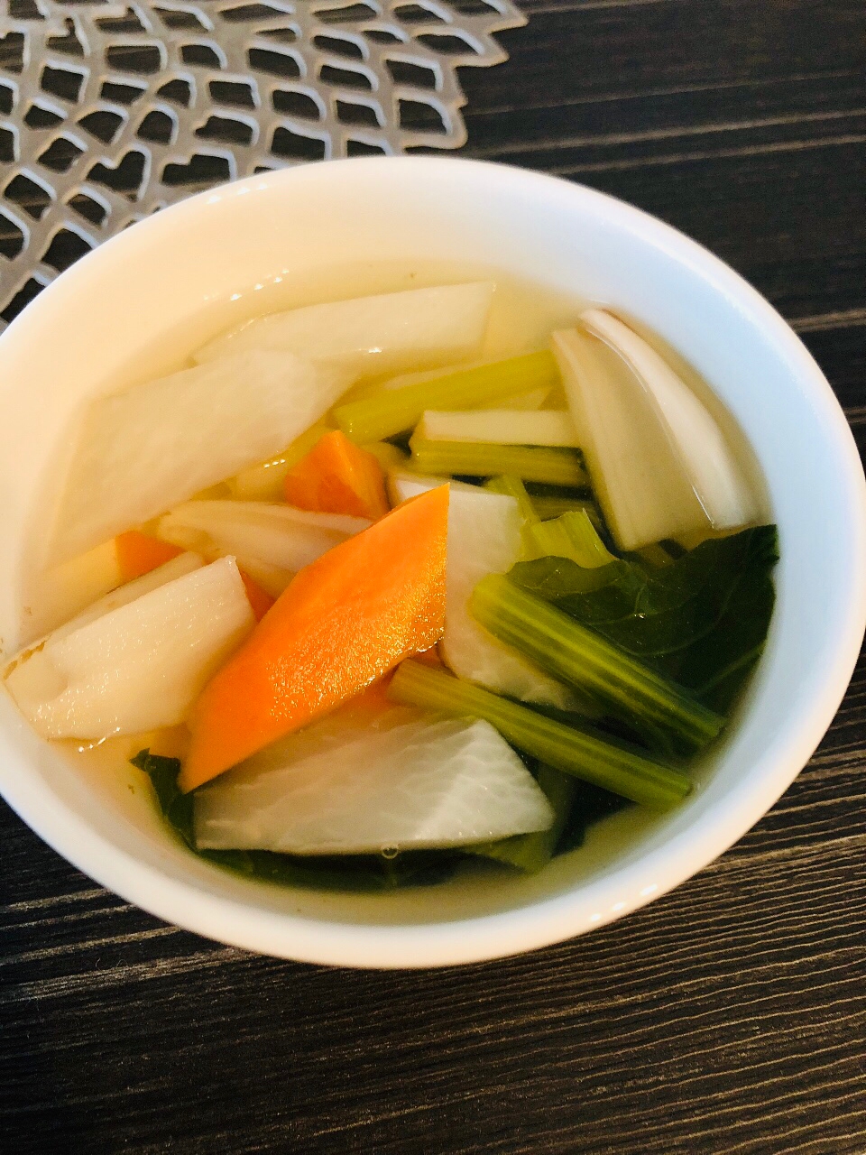 根菜たっぷり洋風スープ