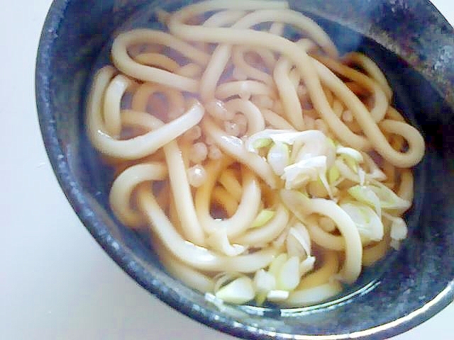 レンジで汁うどん