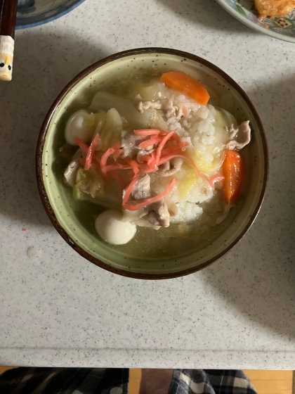 野菜たっぷり中華丼