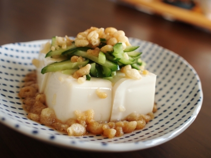 リピです♪天かすにめんつゆが吸ったとこと一緒に食べてウマーしてます♪