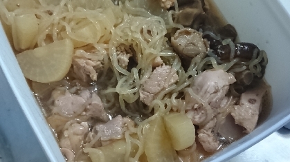 甘く煮込んで☆鶏胸肉と椎茸のみぞれ煮