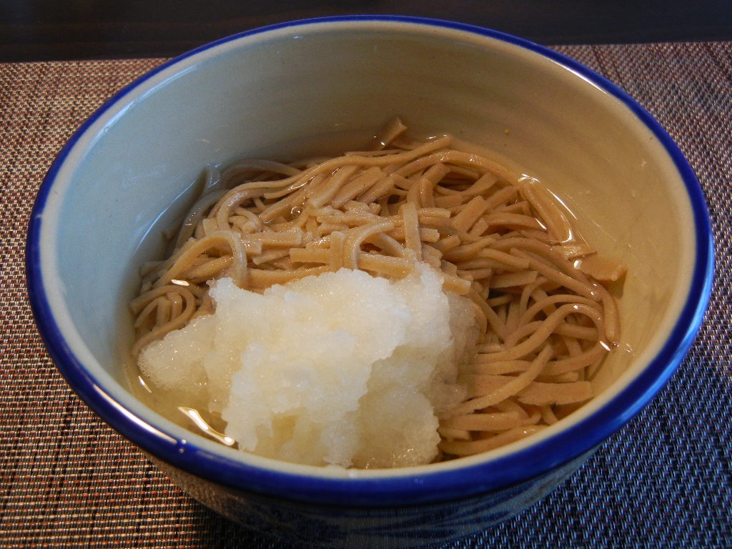 レモンおろし蕎麦