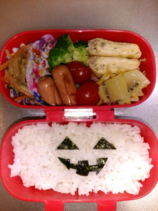 たった３０秒でハロウィン弁当