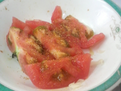 ガーリックオニオンのトマトサラダ