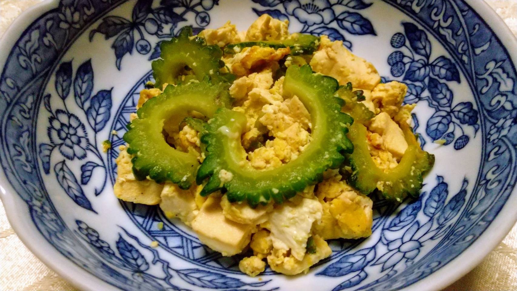 【頭痛や肩こりに】一手間加えたゴーヤチャンプル