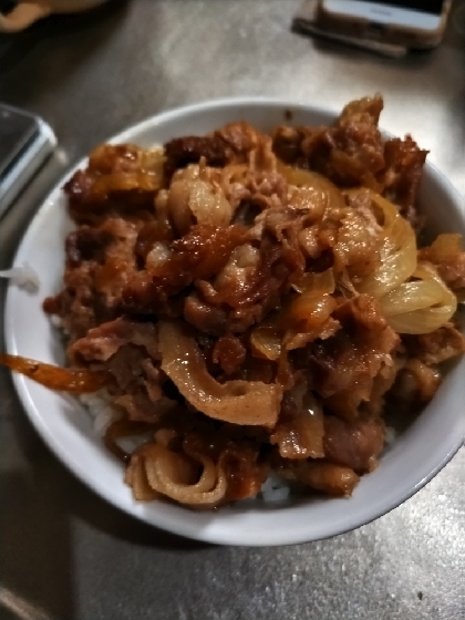甘辛さちょうどよく、美味しくいただきました