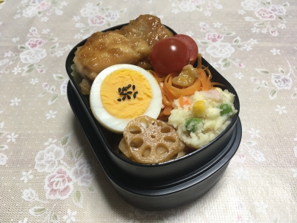 お弁当に（*・ω・）レンチンで作る簡単ポテトサラダ