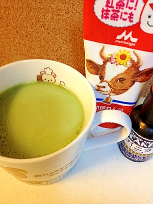 練乳青汁〜バニラ風味〜