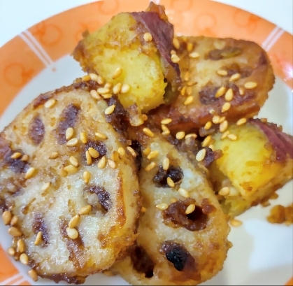 とても美味しくご飯が進みました！
甘辛味に酢を入れると酢豚みたいでGOODですね♪