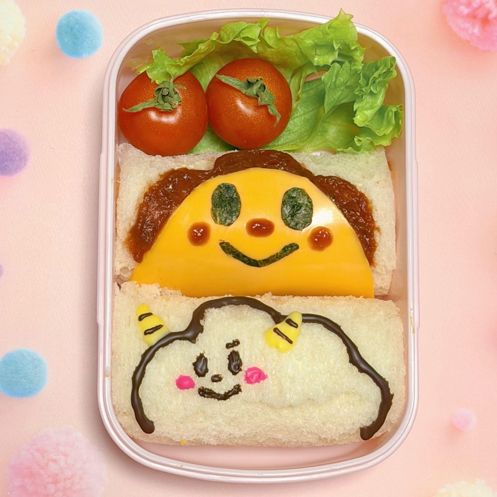 サンサンくもりんのくるりん♪ロールサンドイッチ☆