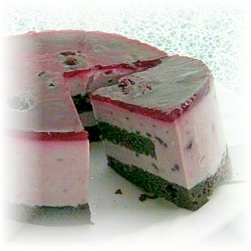 おからスポンジ＆豆腐deジャムのババロアケーキ