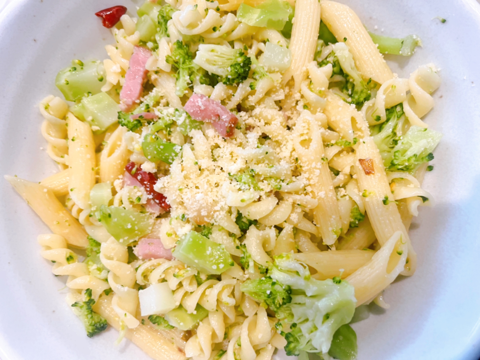 ブロッコリーとベーコンのショートパスタ レシピ 作り方 By クロルデン50 楽天レシピ ブロッコリーとベーコンのショートパスタ レシピ 作り方 By クロルデン50 楽天レシピ