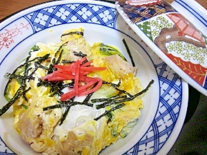 割り下で老舗の味☆　ふわとろ「親子丼」