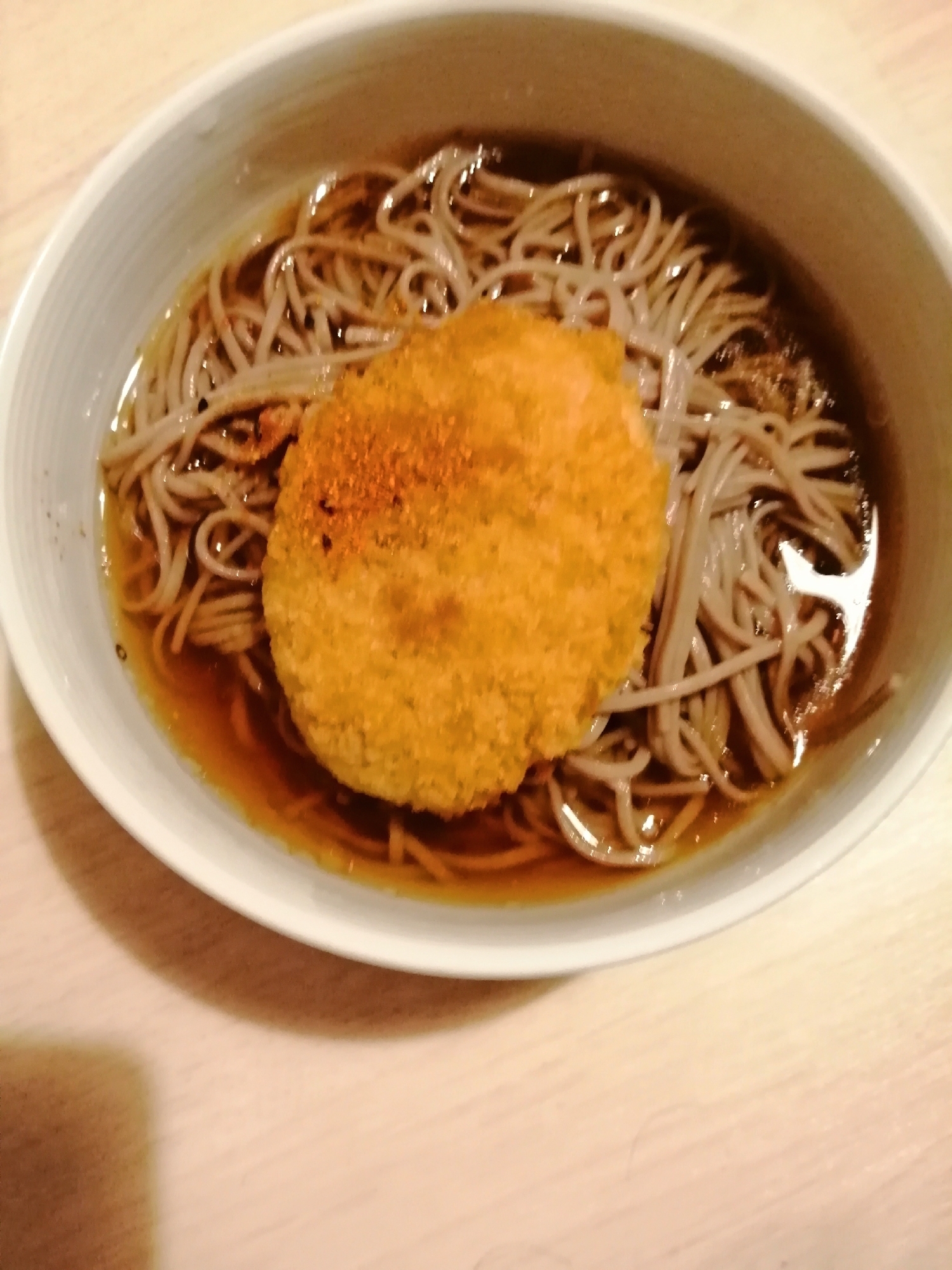 コロッケそば