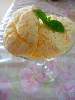 豆乳アイスクリーム'計量カップレシピで簡単）