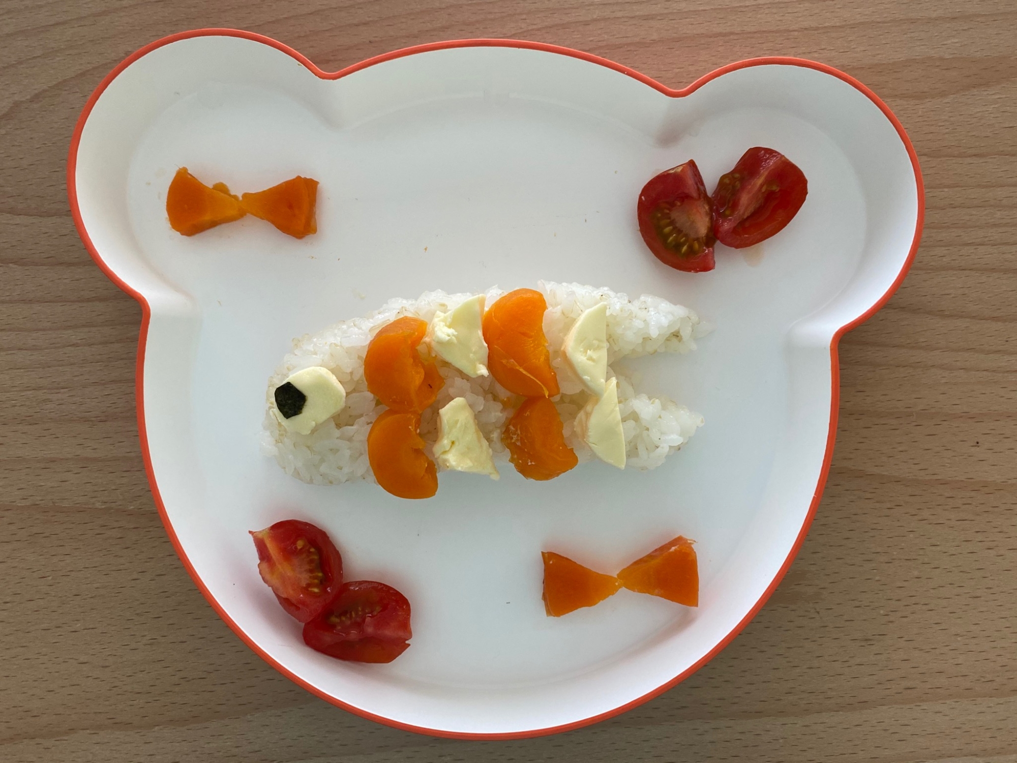幼児食⭐子どもの日　こいのぼりチーズご飯