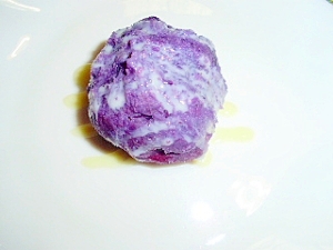 紫芋の練乳味