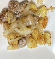 豚肉のジャーマンポテト
