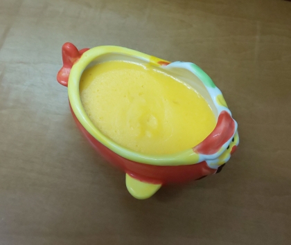 子供と作るなめらかプリン