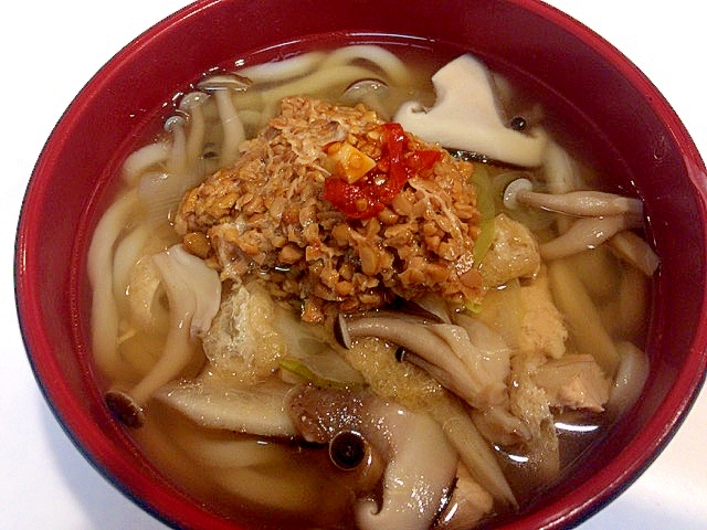 とろとろネバネバ☆納豆うどん