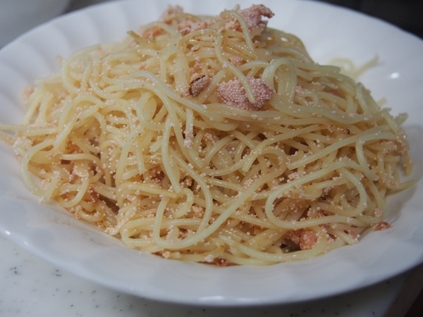 焼きタラコのスパゲッティ