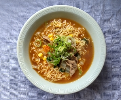 シャキシャキ☆簡単に白菜ラーメン