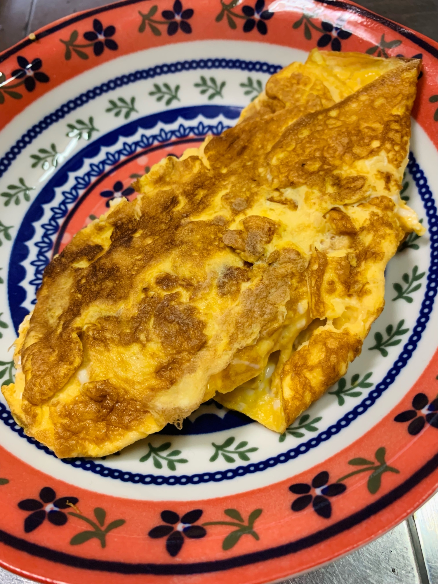 ごま油香る！和風ふんわりオムレツ