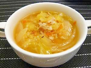 春キャベツの あったかスープ レシピ 作り方 By Re 雪 楽天レシピ