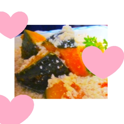 かぼちゃのそぼろあんかけ