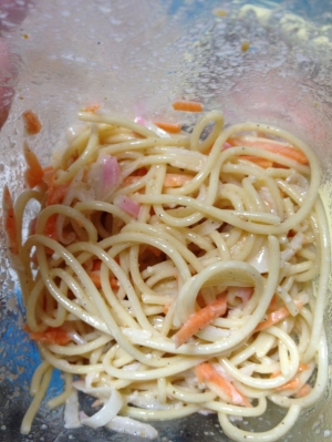 柚子胡椒風？パスタサラダ