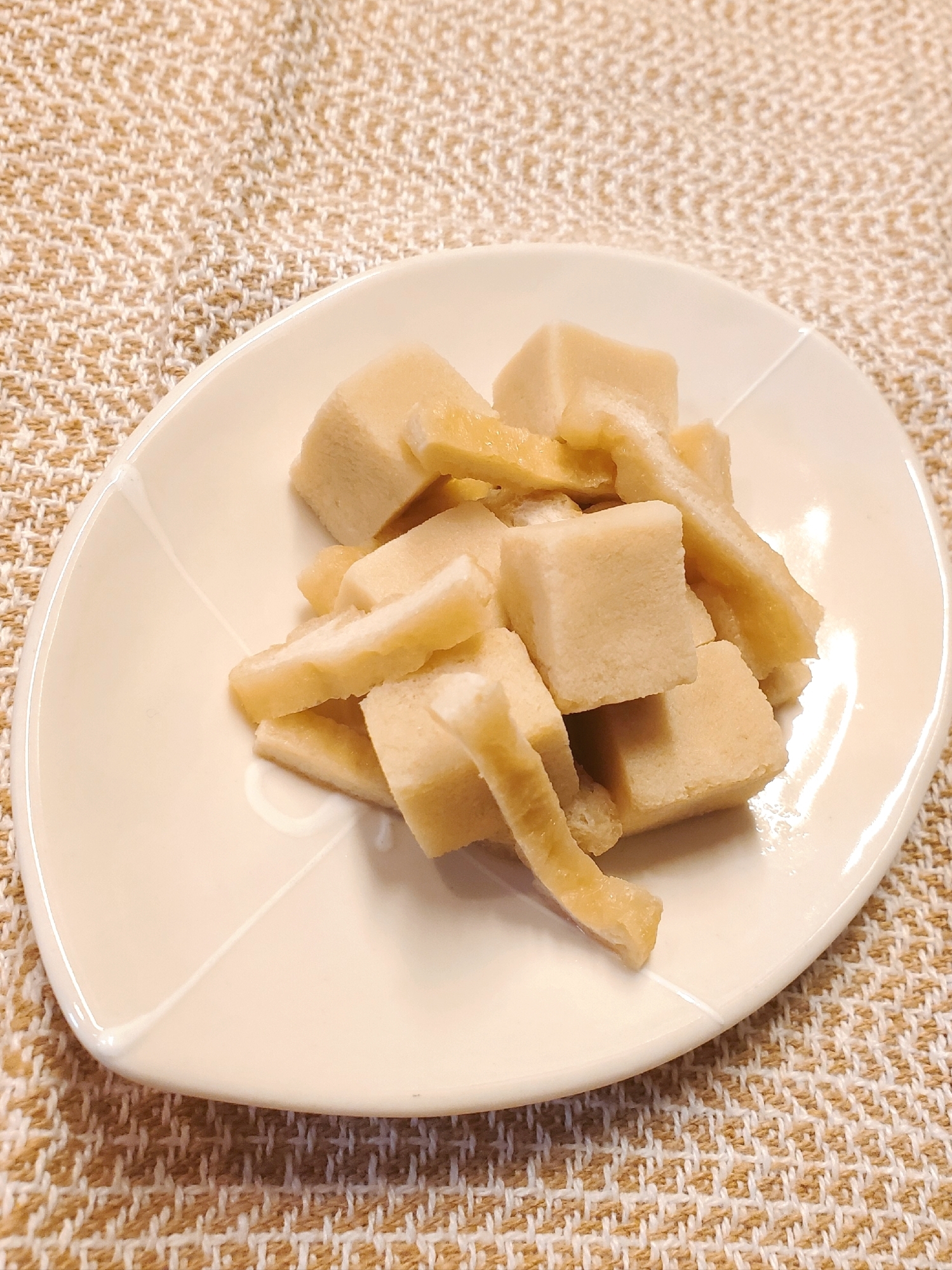 【幼児食】高野豆腐と油揚げの煮物
