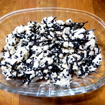 ひじきの白和え