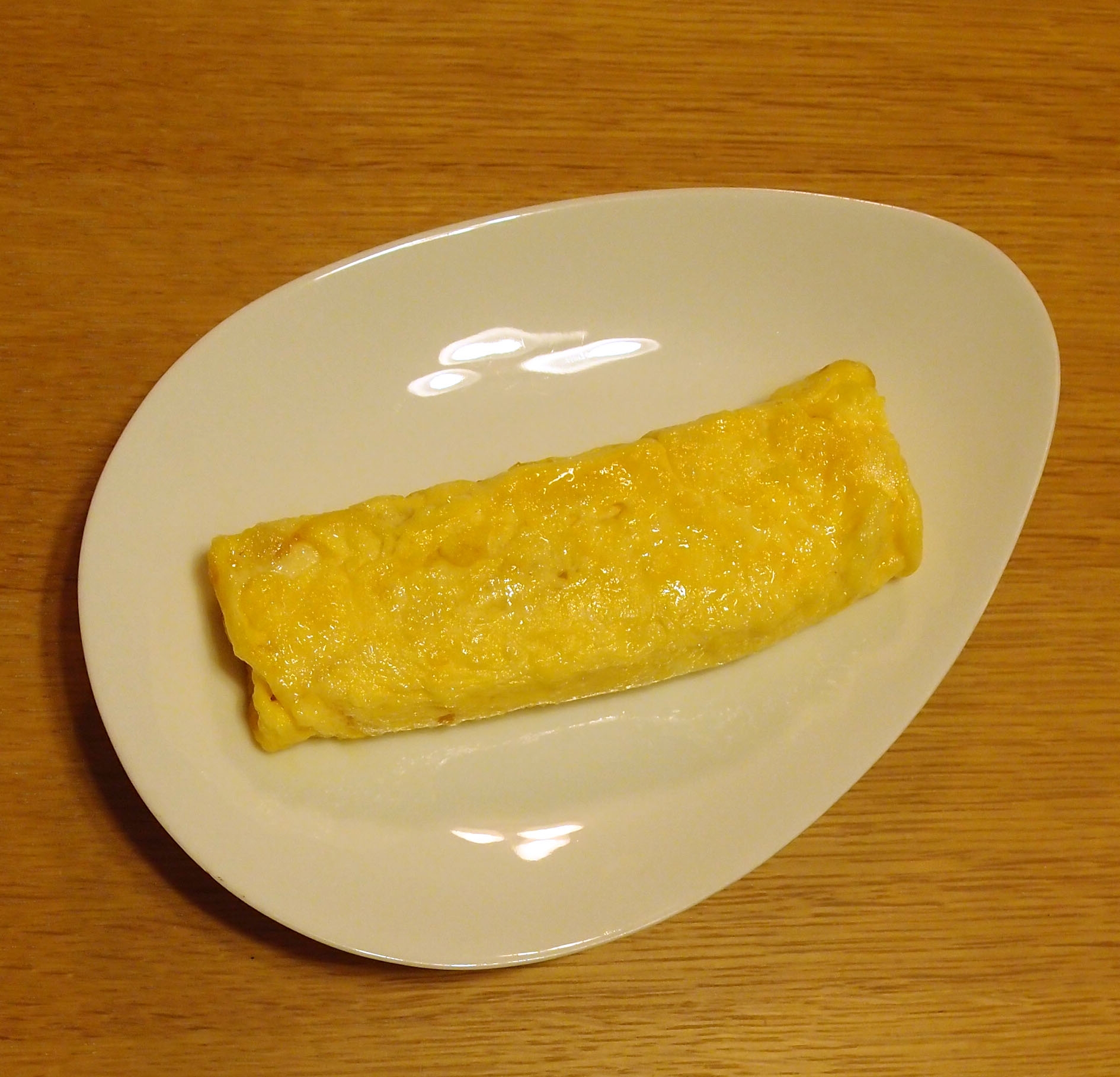 スキムミルク入りの卵焼き
