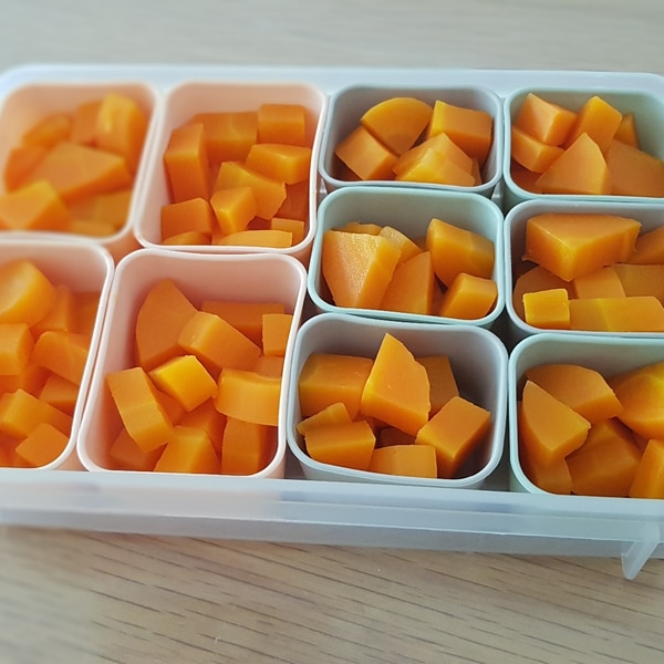 離乳食後期 にんじん 冷凍用 レシピ 作り方 By てげ子 楽天レシピ 離乳食後期 にんじん 冷凍用 レシピ 作り方 By てげ子 楽天レシピ