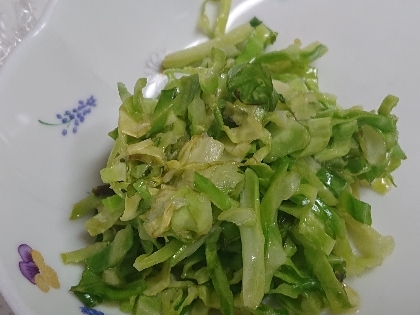 付け合せにピッタリ♡大葉が爽やか♡キャベツサラダ