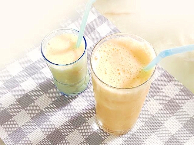 計り必要なし!簡単マンゴーフラッペ風♪