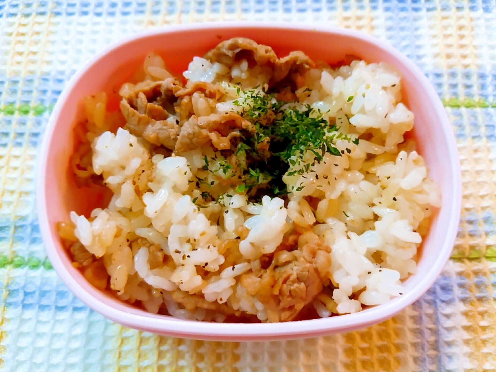 牛コンソメ炒めご飯