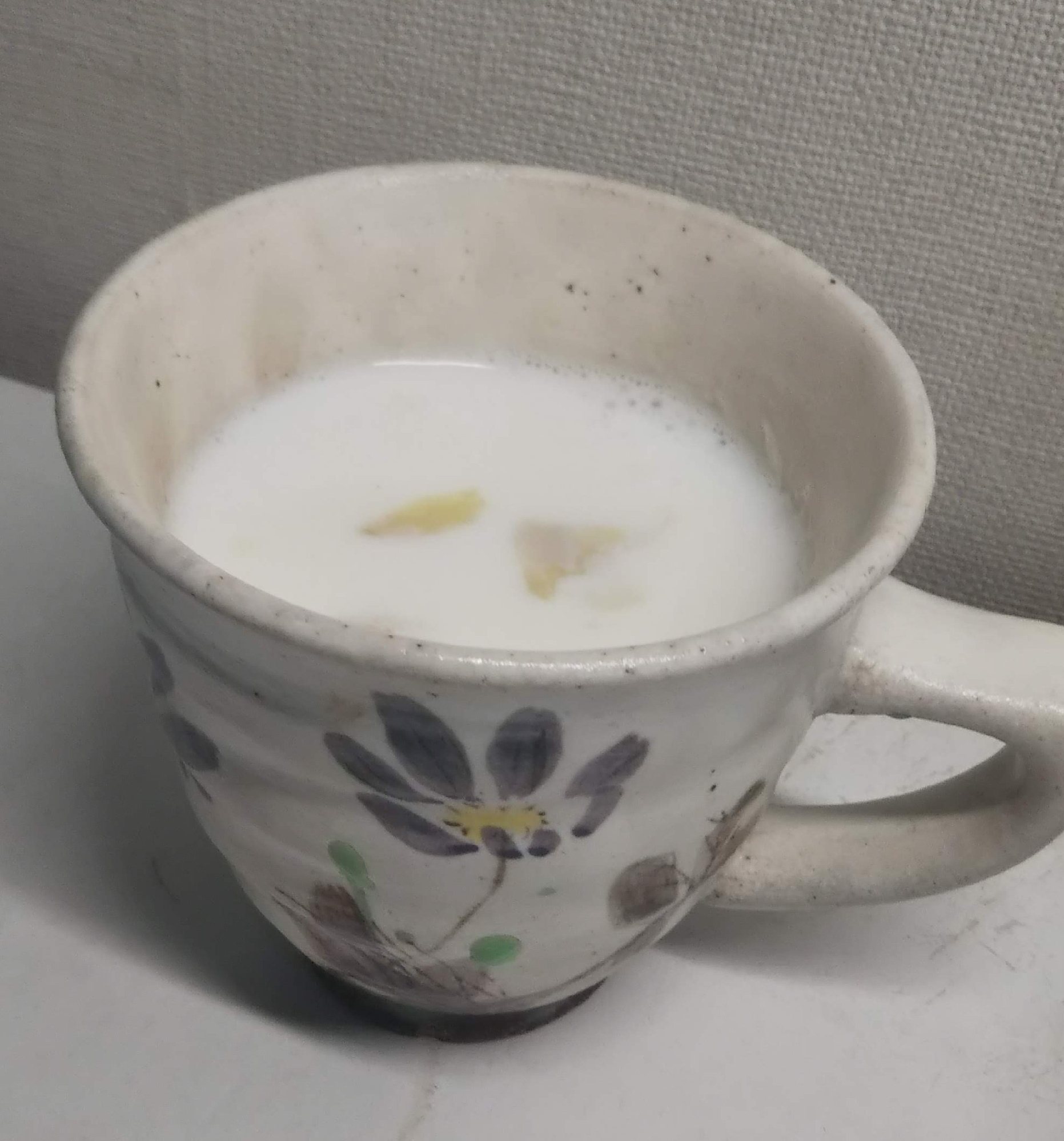 風邪のひき始めに☆ミルクしょうが葛湯