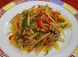 納豆チンジャオ　