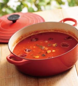 [ル・クルーゼ公式] 具だくさん冷製トマトスープ