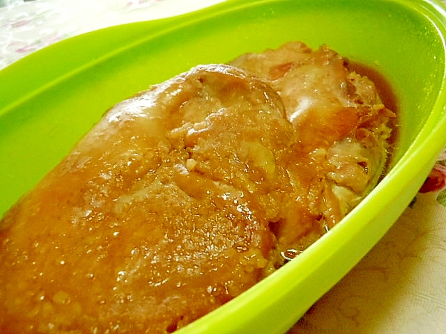 レンジで簡単❤鶏肉の醤油麹蒸し❤