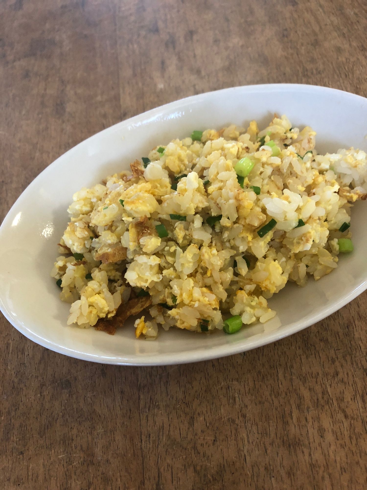 卵とネギの焼き飯