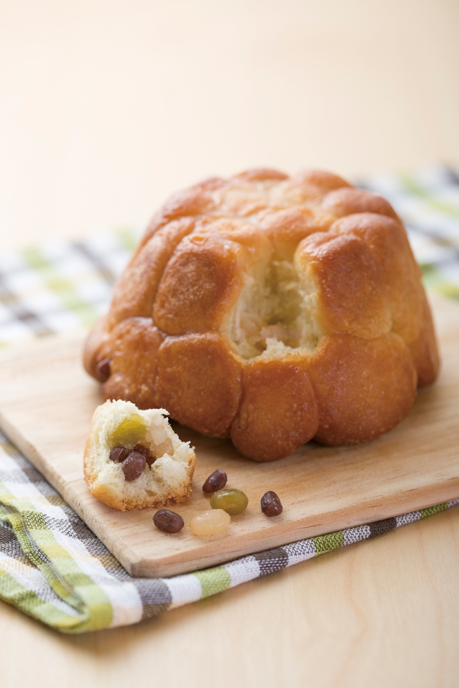 ちぎって食べるのが楽しい!鹿の子のモンキーブレッド