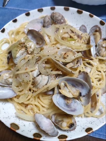 パスタ屋さんのボンゴレ（あさりのパスタ）