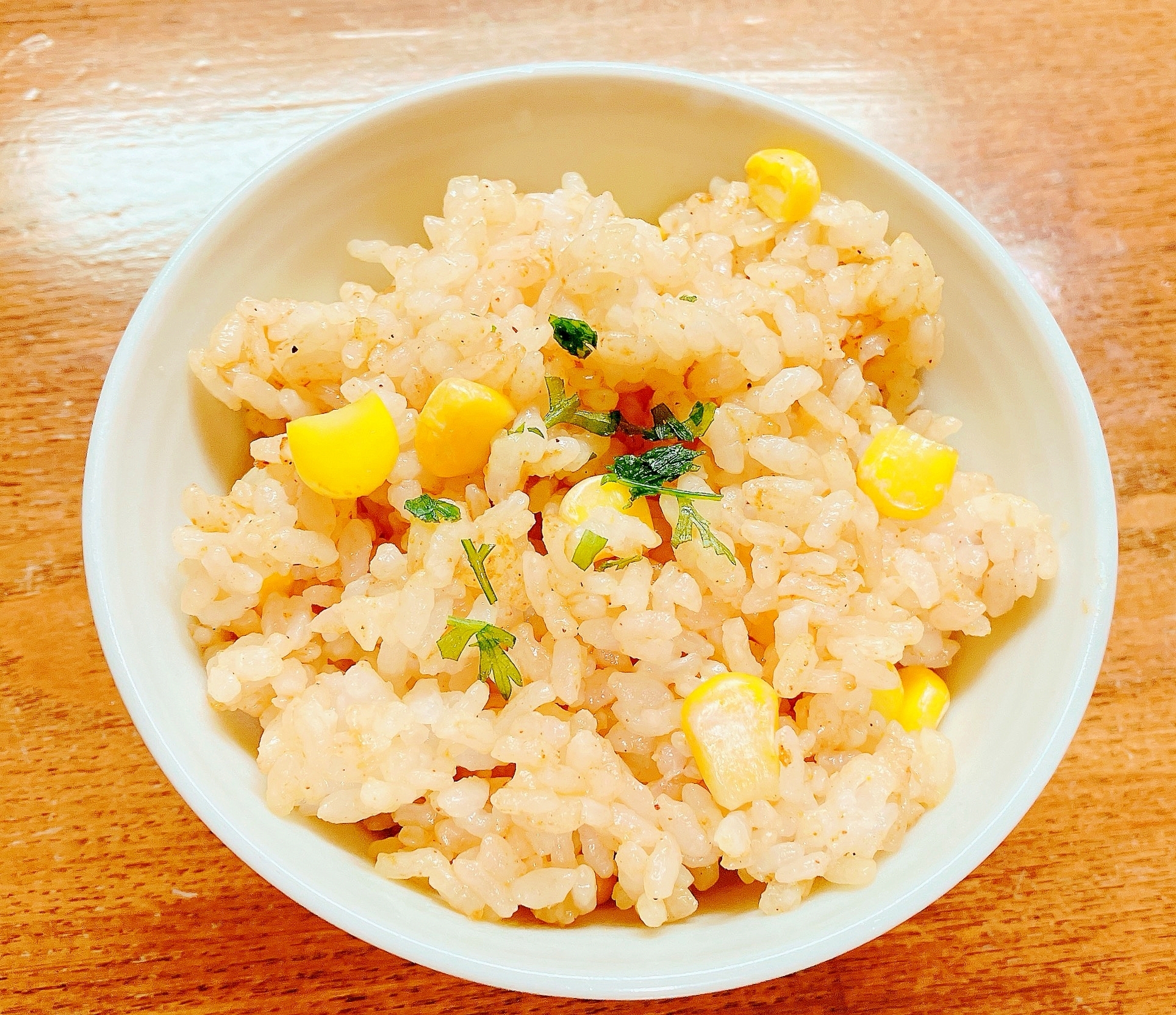 コーンカレーチャーハン