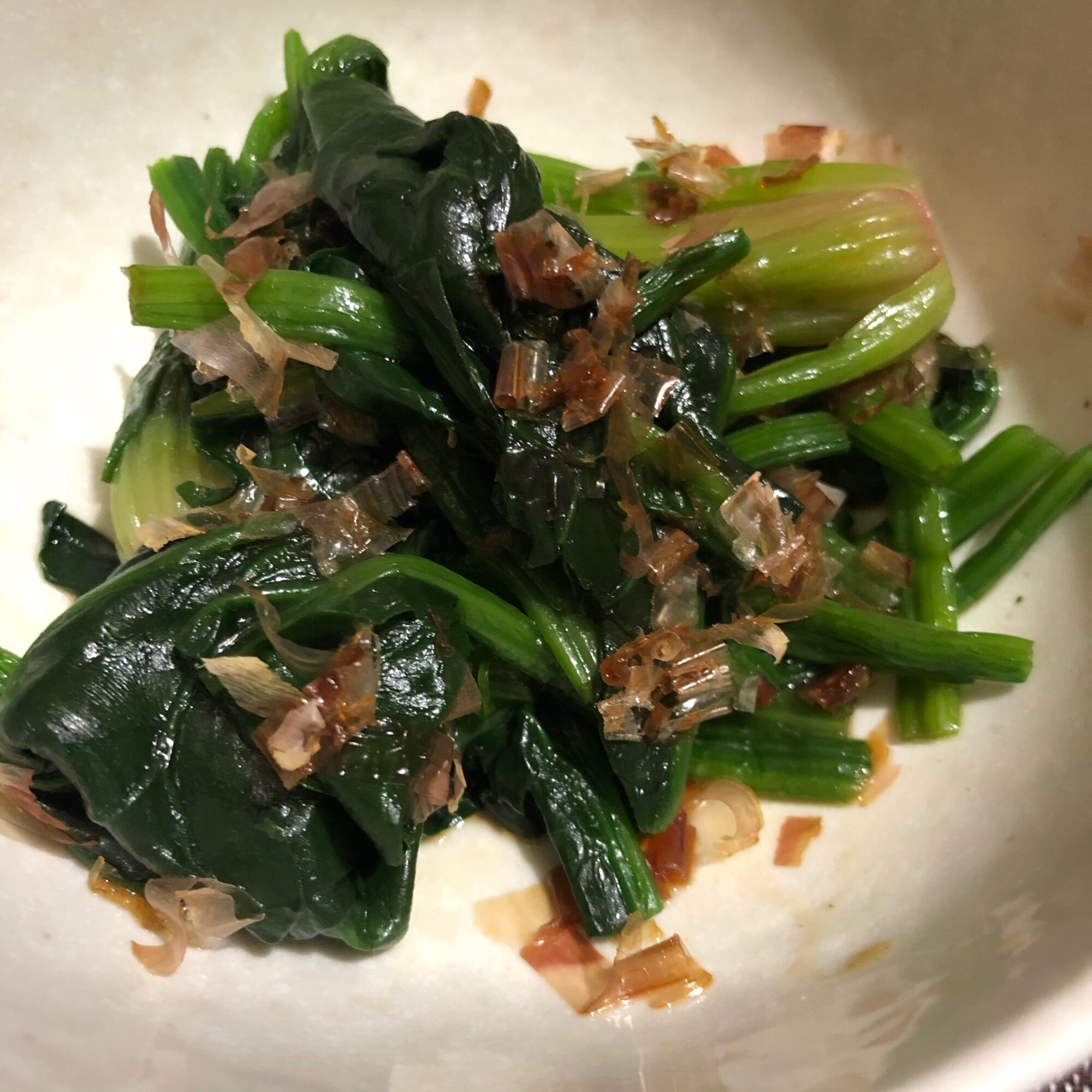 一味違う、蒸しほうれん草のおひたし♪ レシピ・作り方 by くろぴょん