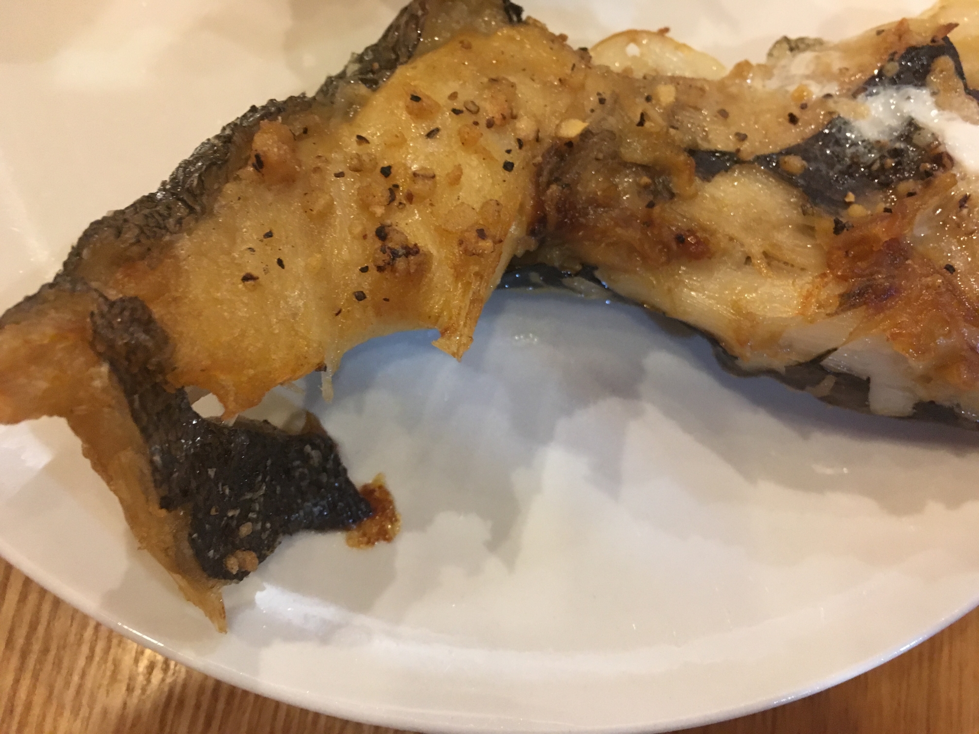 銀ダラのカレー風味焼き