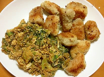 かつ丼風 角切り豚肉でもやしと小松菜の卵とじ レシピ 作り方 By ぴさきのマリちゃん 楽天レシピ かつ丼風 角切り豚肉でもやしと小松菜の卵とじ レシピ 作り方 By ぴさきのマリちゃん 楽天レシピ