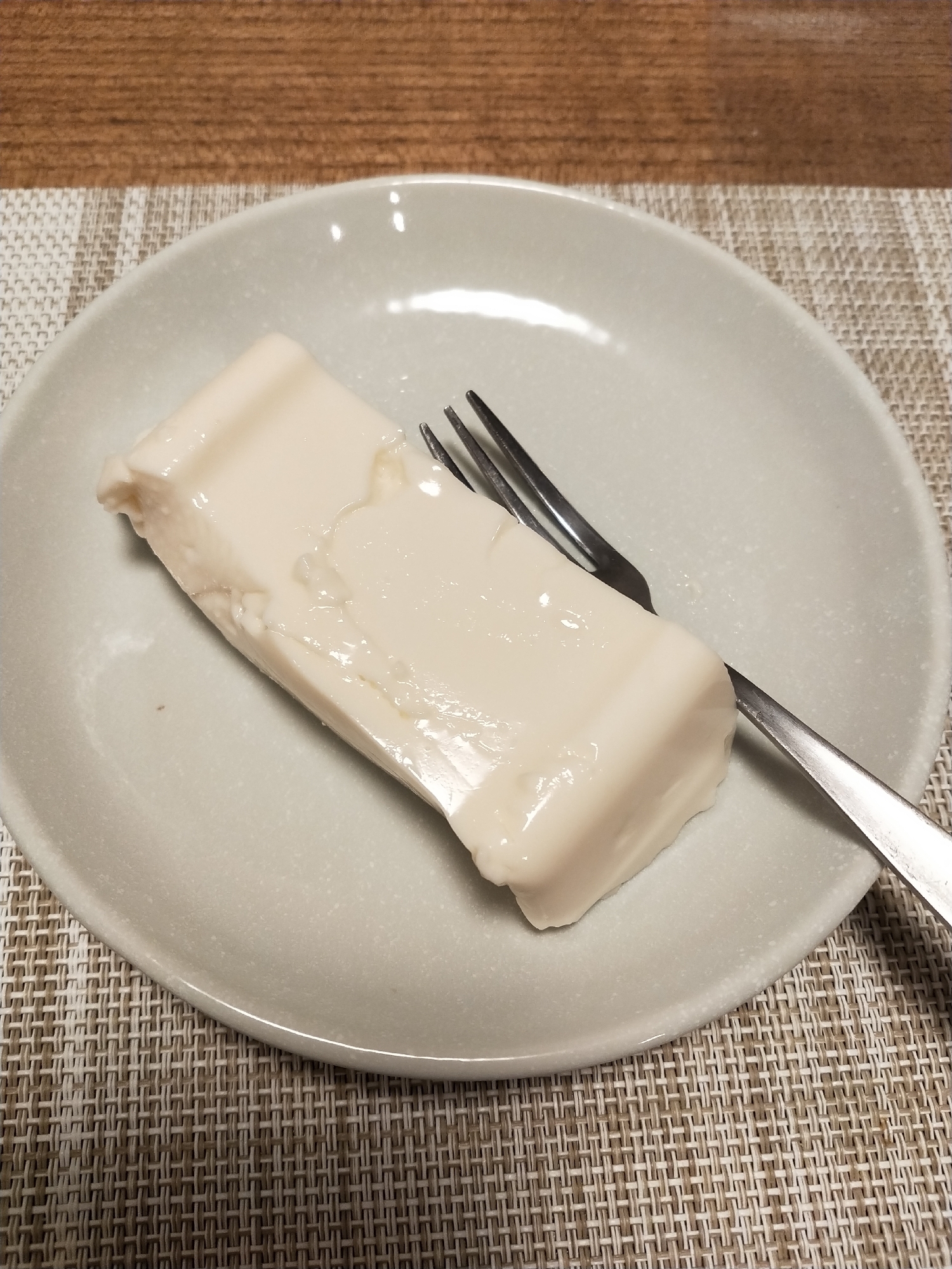 【スパークリングに合う】豆乳ヨーグルトでレアチーズ