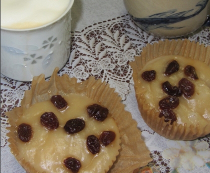 カップケーキの型で作りました
ムチムチ美味しかったですo(*^▽^*)o~♪